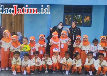 Hari Pertama Sekolah di TK Ikmal Ceria Dipenuhi Tawa dan Semangat Anak-anak
