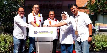 Momen HUT ke-51, SDN 04 Petrokimia Launching Smart & Sustainable School: Dolanan Nusantara