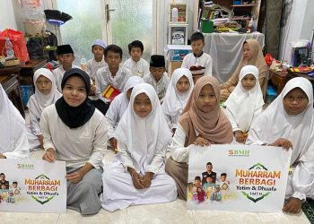 Spirit Muharram 1447H , Laznas BMH Hadirkan Kebahagiaan untuk Anak Yatim Piatu dan Dhuafa