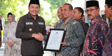 Bupati Sidoarjo Subandi Launching 346 Koperasi Merah Putih