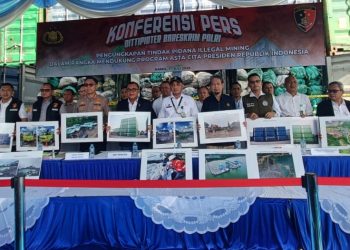 Batubara Ilegal 351 Kontainer dari IKN Disita Dittipidter Bareskrim Polri