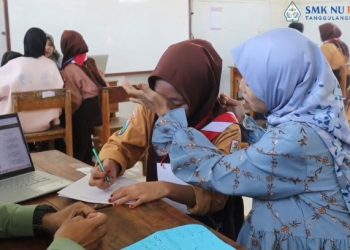 Tangis Haru Mewarnai Penutupan MPLS Ramah SMK NU Ketegan