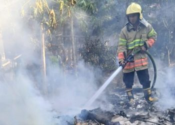 Tiga Kebakaran dalam Sehari di Kabupaten Kediri, Kasatpol PP Imbau Warga Tingkatkan Kewaspadaan