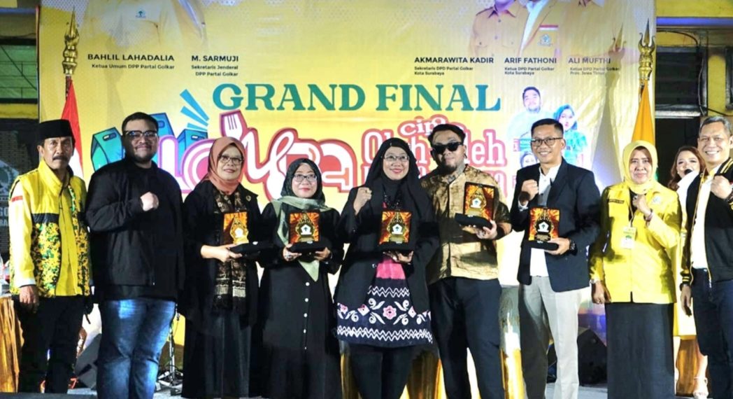 DPD Golkar Surabaya Gelar Lomba Cipta Oleh-oleh Khas Surabaya, Siapkan Hadiah Total Rp 89 Juta, Inilah Pemenangnya