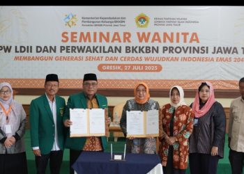 LDII Jatim dan Kemendukbangga/BKKBN Teken PKS, Fokus Bangun Generasi Sehat 2045