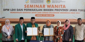 LDII Jatim dan Kemendukbangga/BKKBN Teken PKS, Fokus Bangun Generasi Sehat 2045