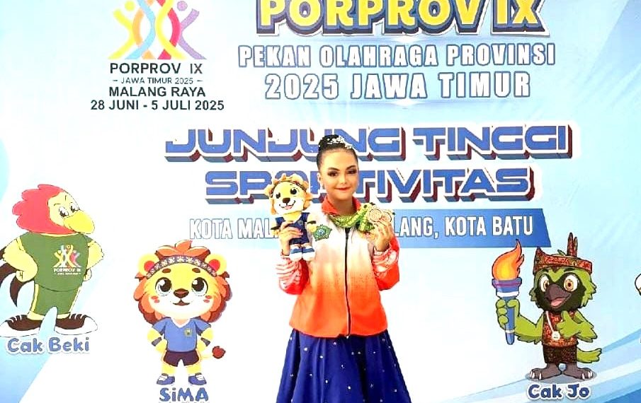 Sally Siswa SMA Negeri 1 Gedangan Bangga Mengikuti Porprov Jatim ke IX 2025