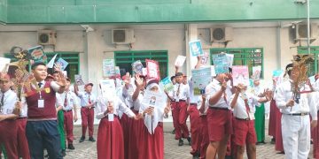 Anti Bullying dan Kenalkan Wayang Warnai MPLS Ramah SMP PGRI 1 Buduran