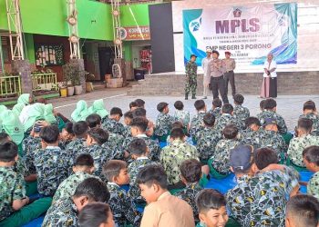 MPLS Ramah SMP Negeri 3 Porong Ditutup Dengan ‘Kelas Inspirasi,