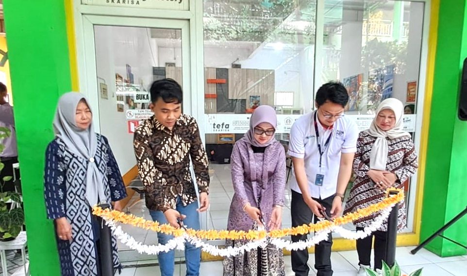 SMK Krian 1 Sidoarjo Launching ‘Tefa’ Kerja Sama Dengan PT Pos Indonesia