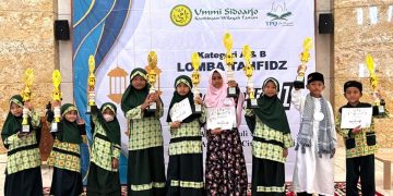 Ummi Wilayah Taman Selenggarakan Muharram Fest I 2025,  Lomba Tartil dan Tahfidz