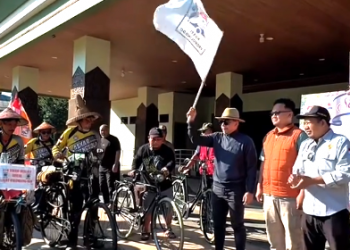 Semarakkan Fornas 2025, Onthelis Sidoarjo ‘Ngonthel Bareng’ Hingga Mataram NTB