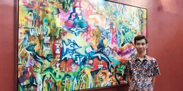Mulai Sabtu Sore Ini, Ariel Ramadhan Pameran Tunggal ke-6 di Galeri Merah Putih Kompleks Balai Pemuda Surabaya
