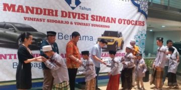 Siba Mandiri Dealer Resmi Vinfast, Peduli Anak Yatim di HUT ke-1