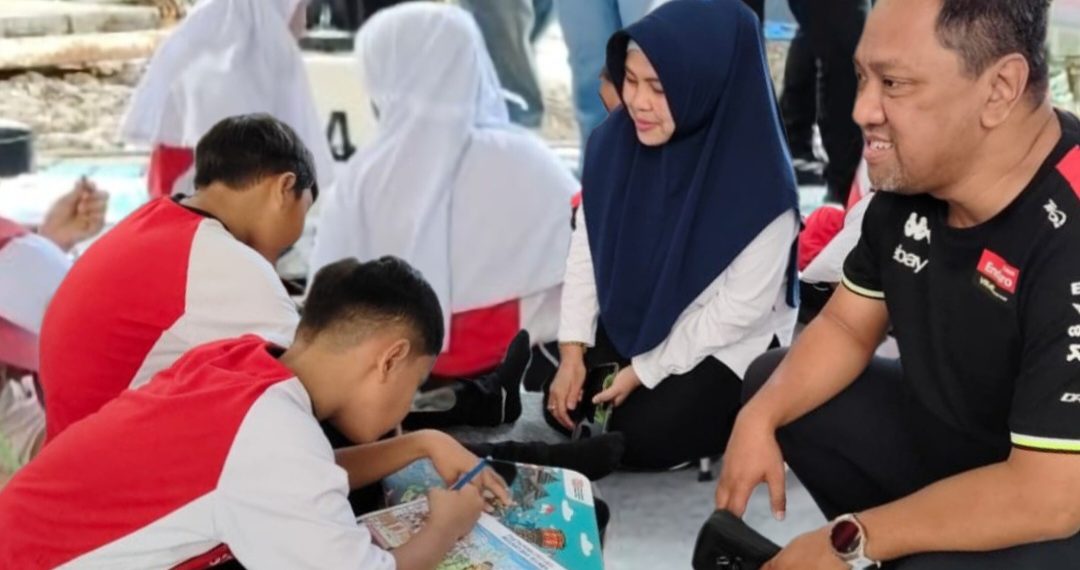 Pertamina Enduro Ajak 200 Pelajar SD Surabaya, Lomba Mewarnai Hadiah Nonton MotoGP Mandalika