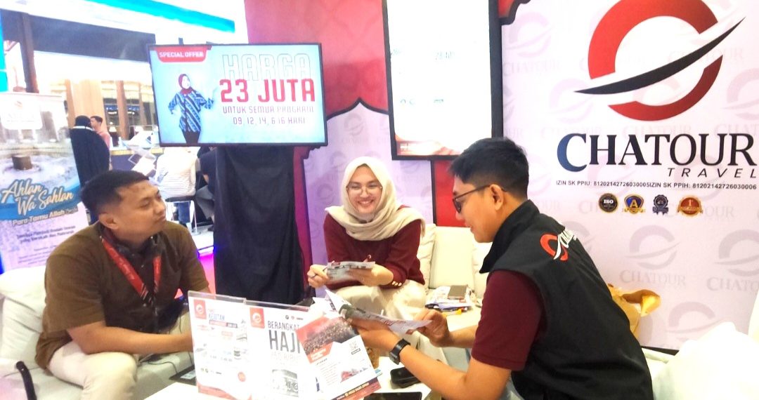 Puluhan Jama’ah Pilih Chatour Travel, Tawarkan Beragam Paket Umrah