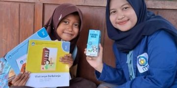 ‘One Book One Gift’, Strategi Mahasiswa ITS Tingkatkan Minat Baca Anak di Banjarsari, Nganjuk