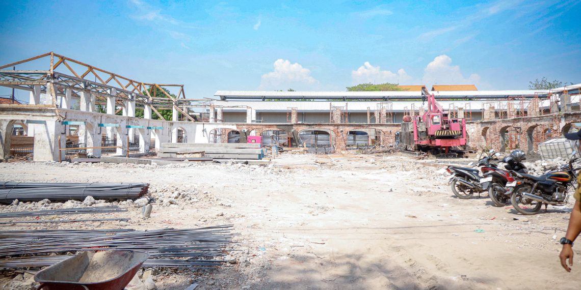 Ditarget Rampung Desember 2025, Progres Revitalisasi Pasar Sidayu Baru 1,6 Persen