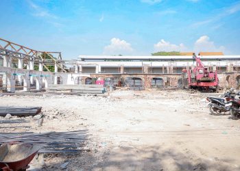Ditarget Rampung Desember 2025, Progres Revitalisasi Pasar Sidayu Baru 1,6 Persen