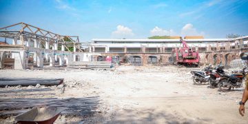 Ditarget Rampung Desember 2025, Progres Revitalisasi Pasar Sidayu Baru 1,6 Persen