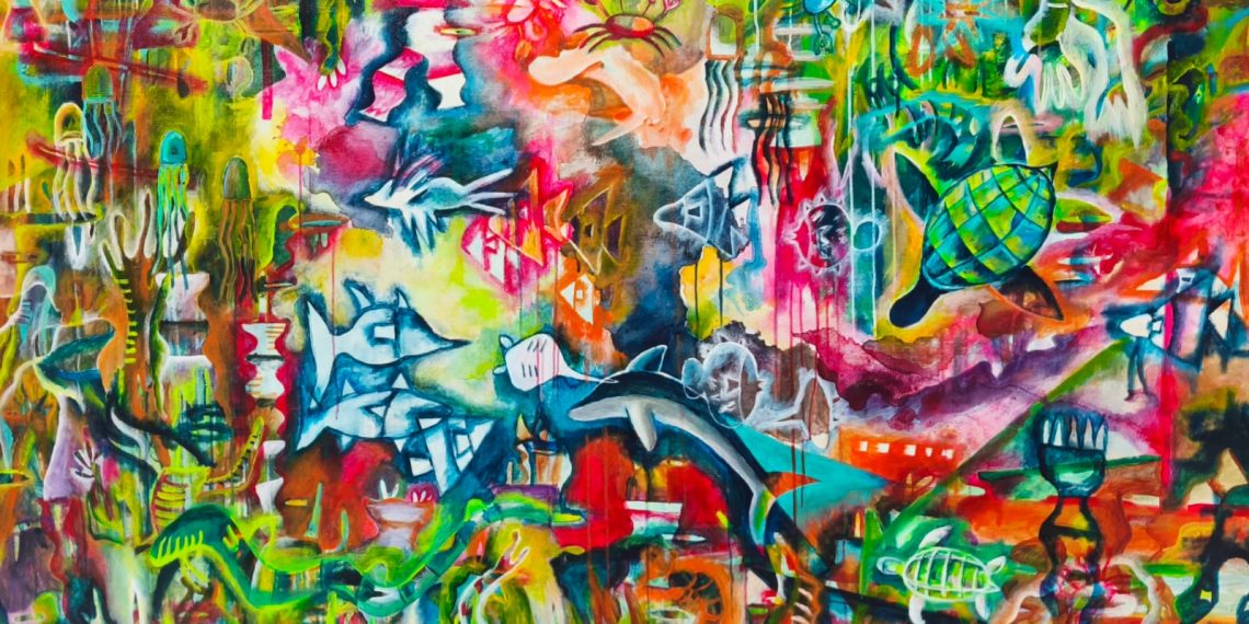 Kuratorial Pameran Tunggal ke-6 Ariel Ramadhan: Pesta Kembang Api di Kedalaman Laut