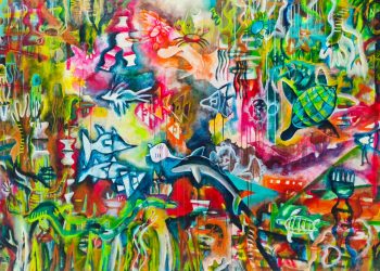 Kuratorial Pameran Tunggal ke-6 Ariel Ramadhan: Pesta Kembang Api di Kedalaman Laut