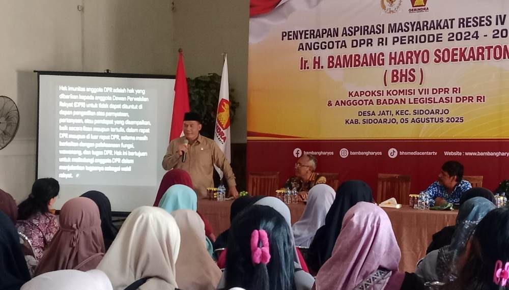 Bertemu Warga Jati, Bambang Haryo Disambati Harga Sembako