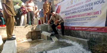 Dukung Petani Panen 3 Kali Setahun, Bambang Haryo Beri Bantuan Pompa Air di Desa Bakung Pringgondani