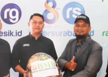 BMH Jatim Unit Sidoarjo Silaturahmi ke Awak Media, Ajak Donatur Lebih Peduli Sesama