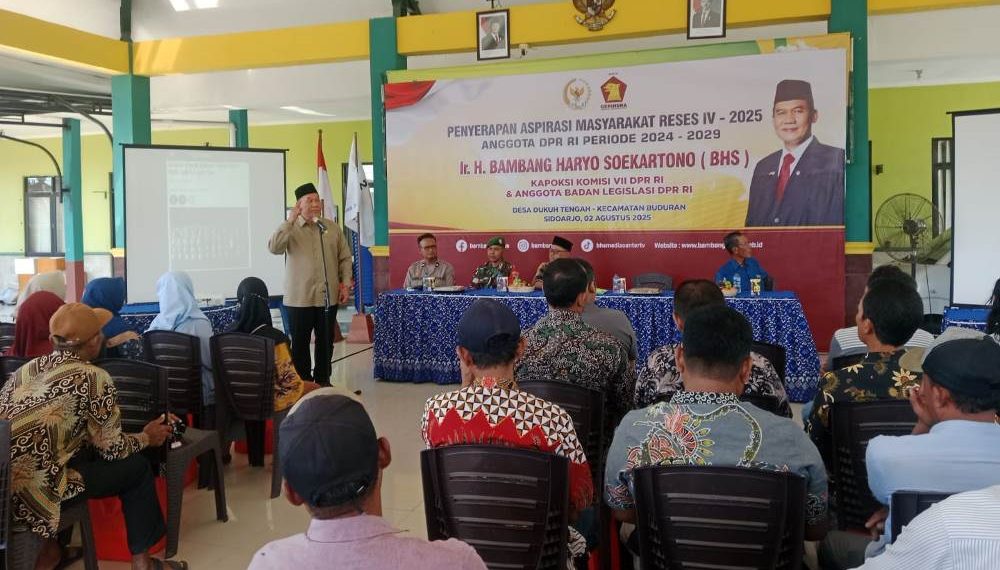 Bertemu Petani di Dukuh Tengah, Bambang Haryo Tegaskan Dukung Swasembada Pangan