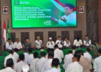 Gelar Istighotsah Dan Shalat Ghaib, PKB Sidoarjo Himbau Seluruh Komponen Masyarakat Jaga Situasi Tetap Aman Dan Kondusif