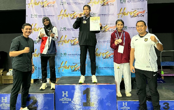 Lagi, Atlet Taekwondo SMANOR Raih Medali Emas International Malaysia Open 2025