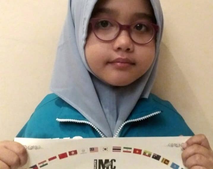 Arsyla Siswa SD Al Falah Assalam Sidoarjo Juara Matematika Internasional