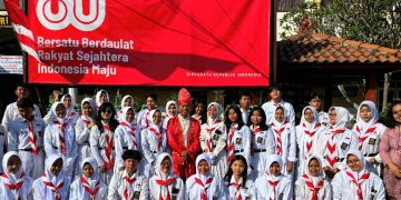 Momen 17 Agustus SMA Negeri 1 Gedangan Launching Mars ‘Galih Potensi Wujudkan Prestasi’