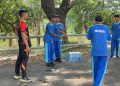 Bentuk Generasi Tangguh dan Disiplin, Siswa SMK Krian 2 Sidoarjo “Masuk Barak” Pusdik Brimob Watukosek