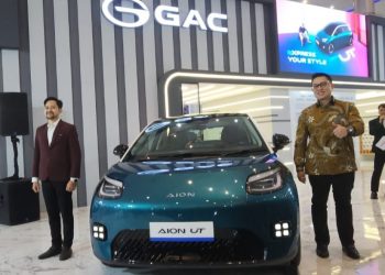 GAC Indonesia Hadirkan AION UT, Mobil Listrik Urban Ramaikan GIIAS Surabaya 2025