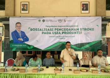 Kenali Gejala Stroke Usia Produktif, Melalui Bakti Sosial KKN UMAHA 2025