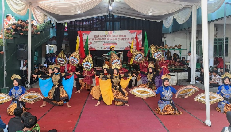 SMP PGRI 1 Buduran Tampilkan Seni Budaya Karya Siswa KKSB
