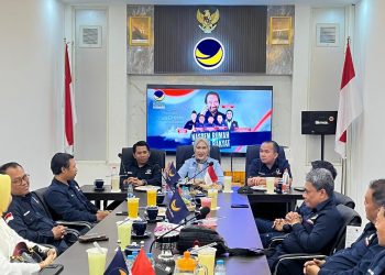 Sekretaris DPD NasDem Sidoarjo Mahenda Abdillah Kamil Tegaskan Rakerda Jadi Momentum Konsolidasi Rakyat