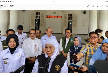 Tanggapi Aksi Demo 3 September, Khofifah Aku Loh Fokus Kerjo Rek