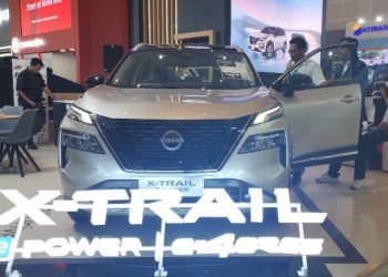 Nissan All-New X-Trail e-POWER, SUV Premium Teknologi e-4ORCE Mejeng di GIIAS Surabaya
