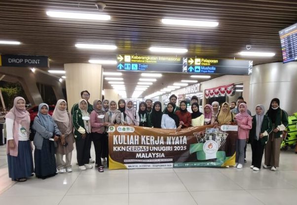 UNUGIRI Kirimkan 23 Mahasiswa untuk KKN CERDAS Internasional ke Malaysia dan Thailand