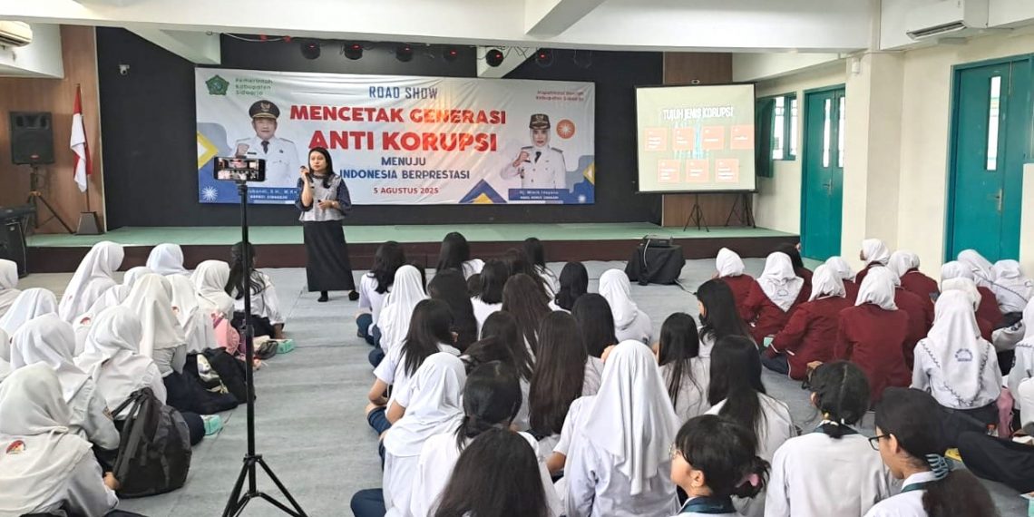 Pemkab Sidoarjo Lakukan Road Show ke Sekolah, Cetak Generasi Anti Korupsi