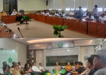 Pro Kontra Penolakan LKPj APBD 2024, Dua Elemen Masyarakat Geruduk Kantor DPRD Sidoarjo
