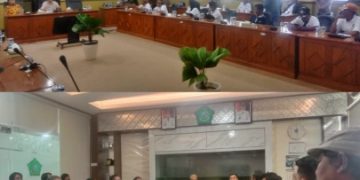 Pro Kontra Penolakan LKPj APBD 2024, Dua Elemen Masyarakat Geruduk Kantor DPRD Sidoarjo