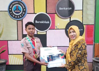 Siswa SMA Negeri 1 Taman Sumbang 2 Emas KORMI Sidoarjo, Diajang FORNAS ke VIII 2025