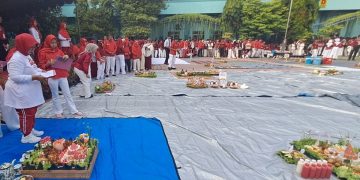 Gebyar Kemerdekaan HUT ke-80 RI di SMA Negeri 2 Sidoarjo Mulai Hias Tumpeng hingga Fun Run