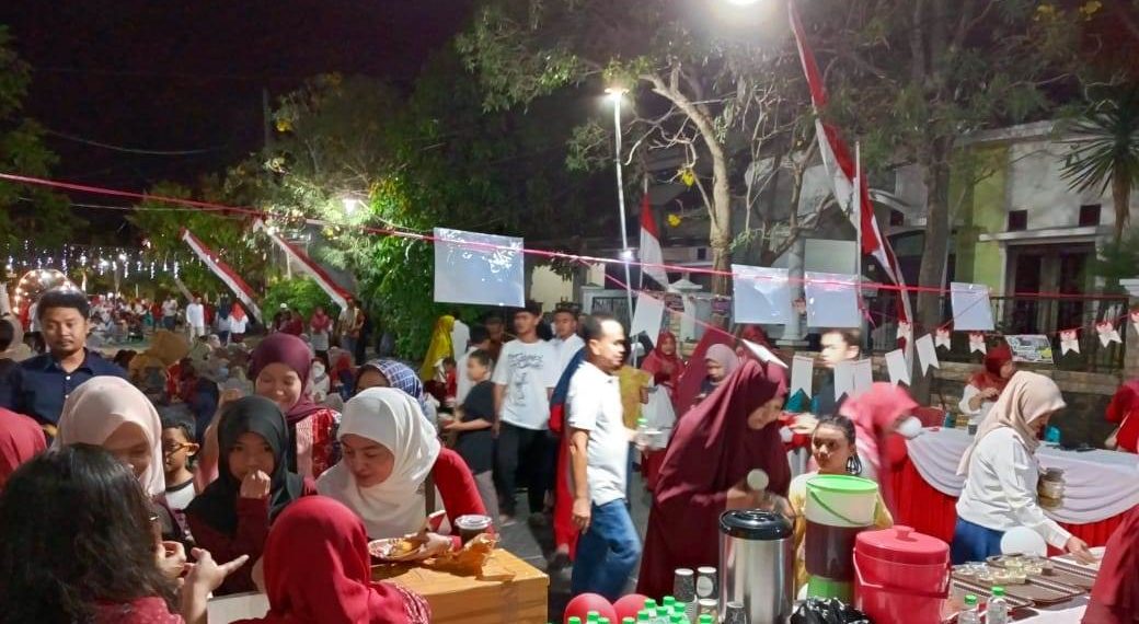 Berlangsung Khidmat dan Guyub Rukun, Suasana Tasyakuran HUT RI di Perum Gading Kirana Estate