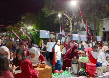 Berlangsung Khidmat dan Guyub Rukun, Suasana Tasyakuran HUT RI di Perum Gading Kirana Estate