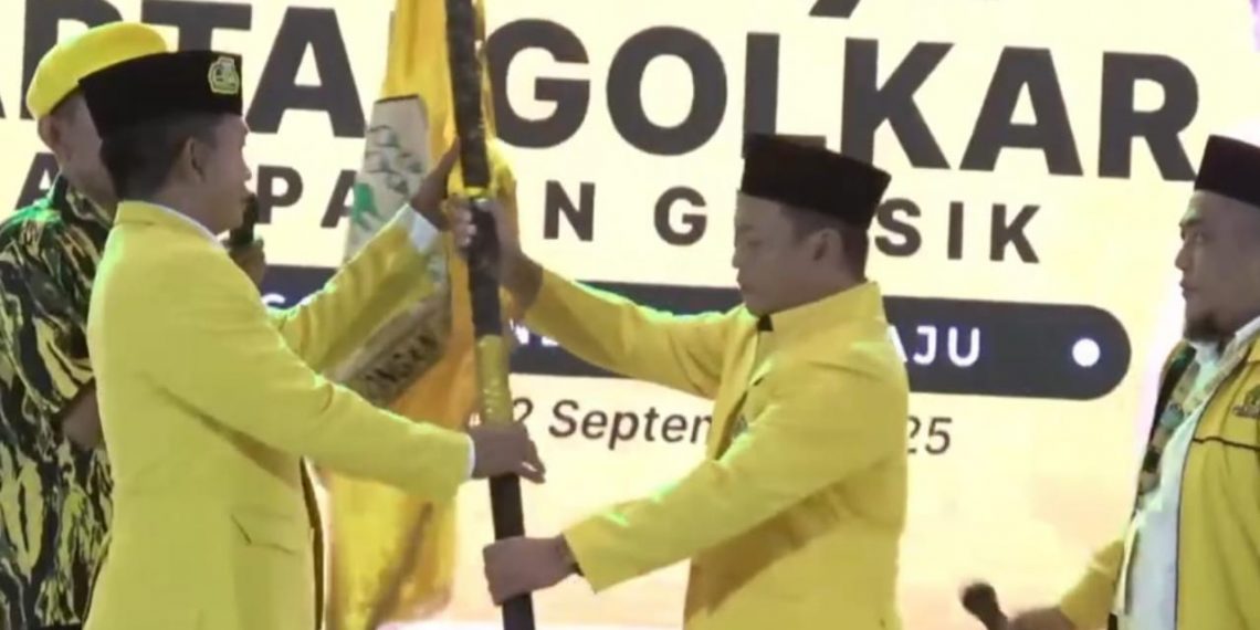 Aklamasi, Wongso Negoro Nakhoda Baru Golkar Gresik, Gantikan Nurhamim